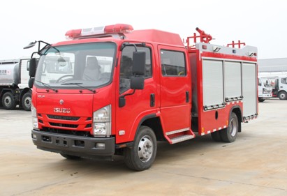 國六3.5噸慶鈴700P水罐消防車圖片 國六3.5噸慶鈴700P水罐消防車圖片