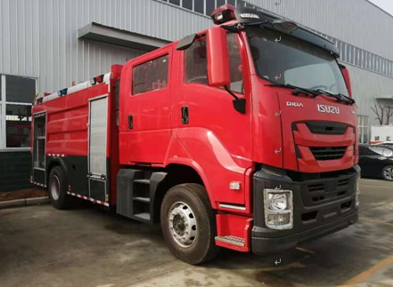 國六6噸慶鈴水罐消防車圖片 國六6噸慶鈴水罐消防車圖片