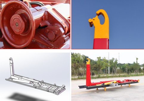 國六東風(fēng)天錦小三軸勾臂垃圾車 國六東風(fēng)天錦小三軸勾臂垃圾車