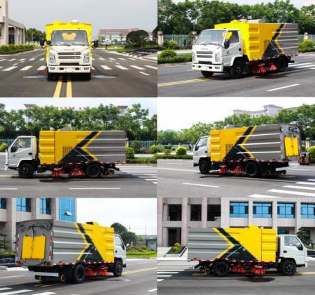 國六江鈴順達掃路車 國六江鈴順達掃路車