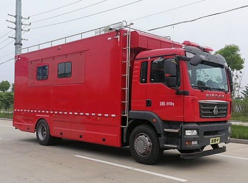 重汽汕德卡野外自行式炊事車 重汽汕德卡野外自行式炊事車