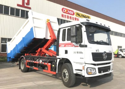 18噸陜汽德龍L3000勾臂垃圾車_HDW5184ZXXSX6型車廂可卸式垃圾車 18噸陜汽德龍L3000勾臂垃圾車_HDW5184ZXXSX6型車廂可卸式垃圾車